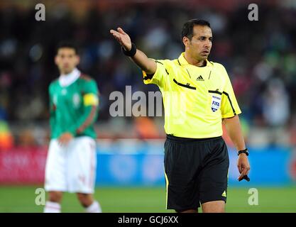 Fußball - 2010 FIFA World Cup South Africa - Gruppe A - Frankreich / Mexiko - Peter Mokaba Stadium Stockfoto