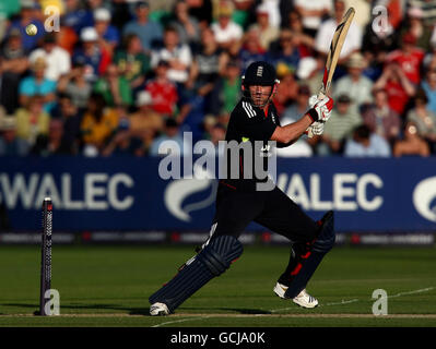 -NatWest Serie - zweite One Day International - England V Australien - SWALEC KricketStadium Stockfoto