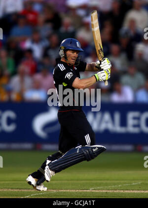 -NatWest Serie - zweite One Day International - England V Australien - SWALEC KricketStadium Stockfoto