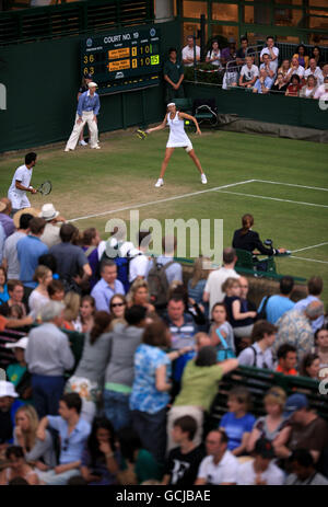 Tennis - Wimbledon Championships 2010 - Tag 5 - der All England Lawn-Tennis and Croquet Club Stockfoto