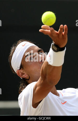 Tennis - Wimbledon Championships 2010 - Tag 9 - der All England Lawn-Tennis and Croquet Club Stockfoto