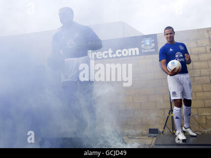 Fußball - Barclays Premier League - Everton neues Zuhause Kit Launch - Liverpool Stockfoto