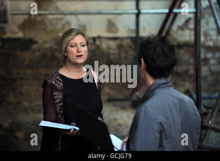 Shakespeare auf eine archäologische Stätte Stockfoto