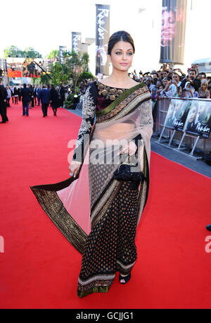 Raavan Weltpremiere - London Stockfoto