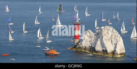 Segeln - JP Morgan Asset Management Round the Island Race - Cowes Stockfoto