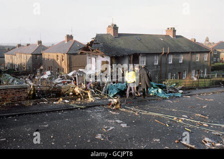 Katastrophen und Unfälle - Terrorismus - Pan Am Flug 103 Bombardierung - Lockerbie Stockfoto