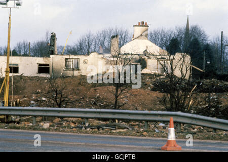 Katastrophen und Unfälle - Terrorismus - Pan Am Flug 103 Bombardierung - Lockerbie Stockfoto