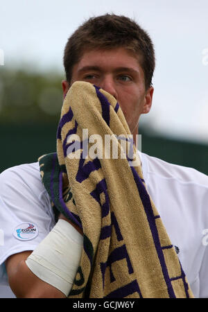 Tennis - Wimbledon Championships 2010 - Tag elf - der All England Lawn-Tennis and Croquet Club Stockfoto