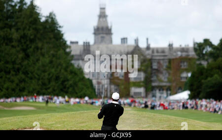 USA's Tiger Woods während des JP McManus Invitational Pro-am Tournament im Adare Manor Hotel & Golf Resort, Limerick, Irland. Stockfoto