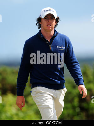 Golf - The Open Championship 2010 - Runde Drei - St Andrews Old Course. Der nordirische Rory McIlroy bei der dritten Runde der Open Championship 2010 in St. Andrews, Fife, Schottland. Stockfoto