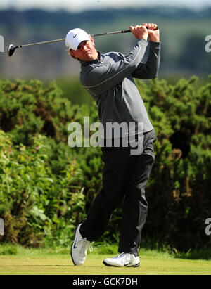 Lucas Glover in den USA während der dritten Runde der Open Championship 2010 in St Andrews, Fife, Schottland. Stockfoto