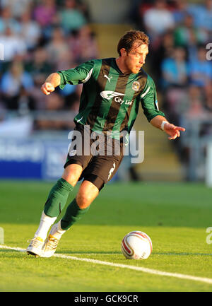 Fußball - Pre Season freundlich - Northampton Town V Coventry City - Sixfields Stadion Stockfoto