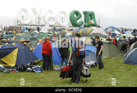 Oxegen Festival 2010 - Irland Stockfoto