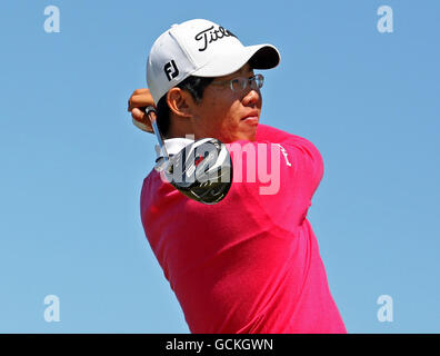 Golf - The Open Championship 2010 - Vorschau - Tag Zwei - St Andrews Old Course. Byeong-Hun an beim Training auf dem Old Course vor der Open Championship 2010, die am Donnerstag startet Stockfoto