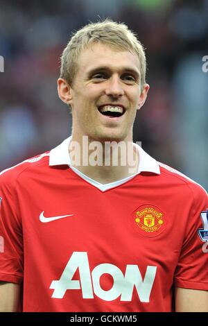 Fußball - Barclays Premier League - Manchester United / Newcastle United - Old Trafford. Darren Fletcher, Manchester United Stockfoto