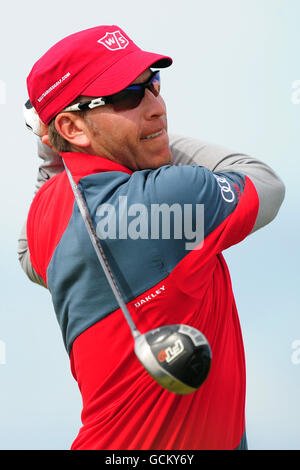 Golf - The Open Championship 2010 - Vorschau - Tag Zwei - St Andrews Old Course. Ricky Barnes, USA Stockfoto