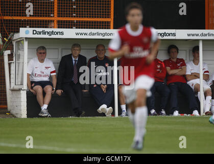 Fußball - Pre Season freundlich - Barnet V Arsenal - Underhill Stadium Stockfoto