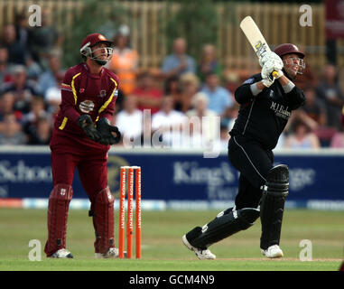 Cricket - Friends Provident Twenty20 - Viertel Finale - Somerset Sabres V Northamptonshire Steelbacks - The County Ground, Stockfoto