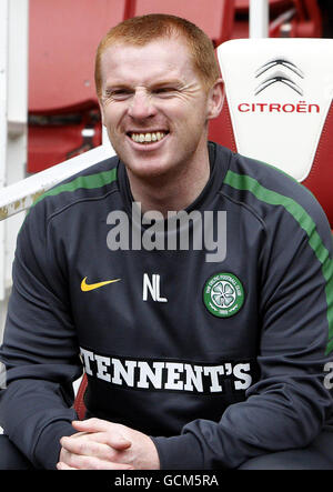 Fußball - Emirates Cup 2010 - Celtic gegen Olympique Lyonnais - Emirates Stadium. Celtic-Manager Neil Lennon während des Emirates Cup im Emirates Stadium, London. Stockfoto