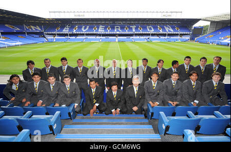 Fußball - Pre Season freundlich - Everton V Everton Chile - Photo-Call - Goodison Park Stockfoto