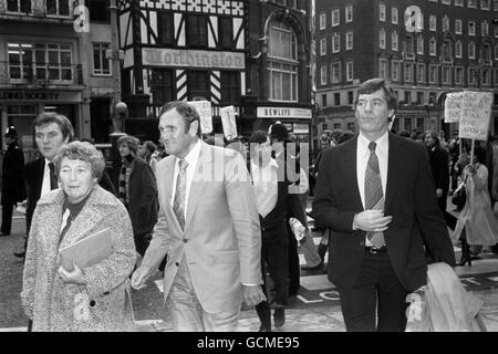 Legal - Don Revie Ban Case - High Court Stockfoto