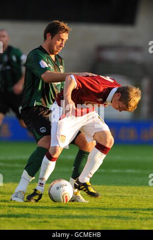 Fußball - Pre Season freundlich - Northampton Town V Coventry City - Sixfields Stadion Stockfoto