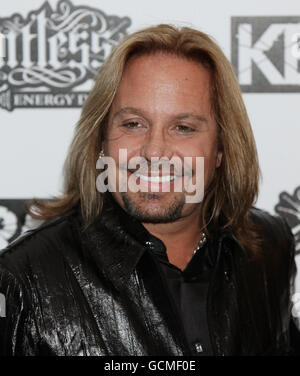 Vince Neil von Motley Crue kommt beim unerbittlichen Energy Drink Kerrang an! Auszeichnungen in der Brauerei, London. Stockfoto