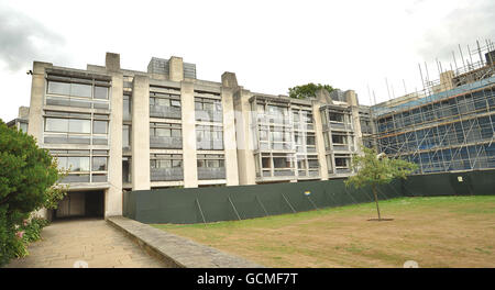 Eine allgemeine Ansicht des Cripps Building, St John's College, Cambridge. Stockfoto