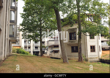 Eine allgemeine Ansicht des Cripps Building, St John's College, Cambridge. Stockfoto