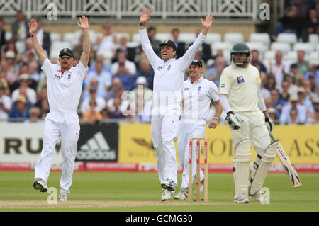 Tag 2 - England V Pakistan - Trent Bridge Cricket - Npower erste Test- Stockfoto
