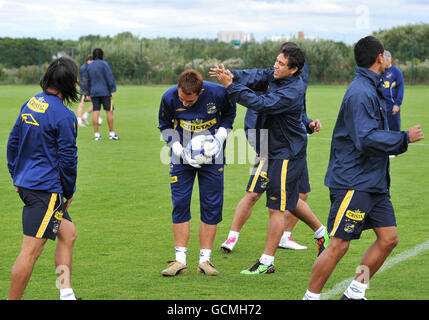 Fußball - Pre Season freundlich - Everton V Everton Chile - Photo-Call - Finch Farm Stockfoto