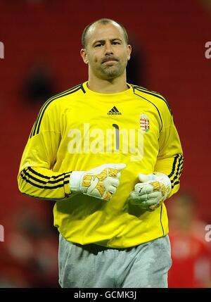 Fußball - International freundlich - England gegen Ungarn - Wembley Stadion. Gabor Kiraly, Torhüter in Ungarn Stockfoto