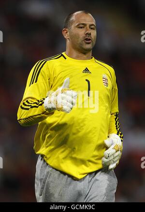 Fußball - International freundlich - England gegen Ungarn - Wembley Stadion. Gabor Kiraly, Torhüter in Ungarn Stockfoto