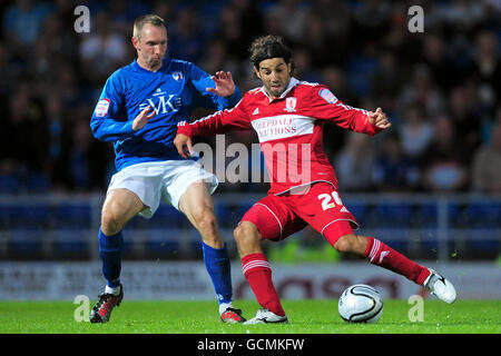 Fußball - Carling Cup - erste Runde - Chesterfield V Middlesbrough - B2net Stadium Stockfoto