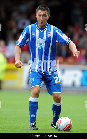 Fußball - Npower Football League One - Swindon Town V Brighton & Hove Albion - County Ground Stockfoto