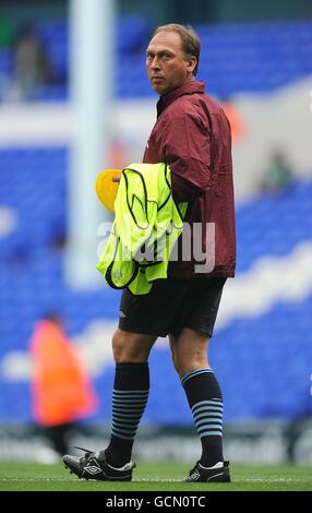 Fußball - Barclays Premier League - Tottenham Hotspur gegen Manchester City - White Hart Lane. Manchester City Assistant Manager David Platt vor dem Spiel Stockfoto