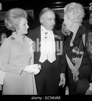 Unterhaltung - Madame Tussauds 200. Geburtstag Abendessen - Baker Street, London Stockfoto