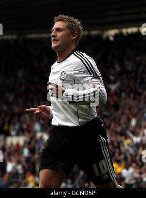 Fußball - Npower Football League Championship - Derby County V Queens Park Rangers - Pride Park Stockfoto