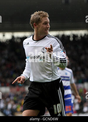 Fußball - Npower Football League Championship - Derby County V Queens Park Rangers - Pride Park Stockfoto