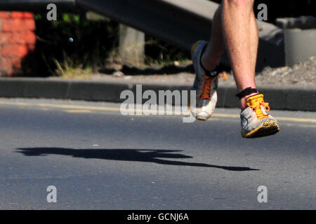 Robin Hood Marathon - Nottingham Stockfoto