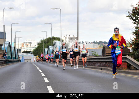 Robin Hood Marathon - Nottingham Stockfoto