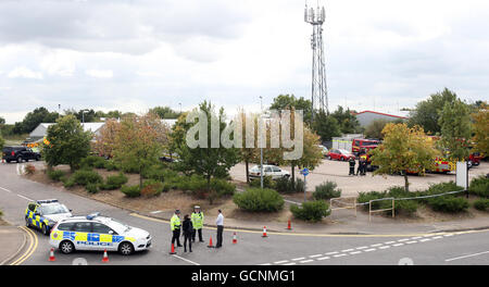 Braintree chemische Vorfall Stockfoto