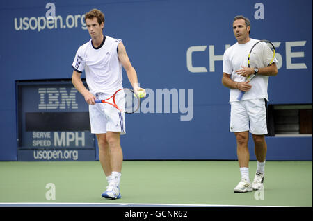 Tennis - US Open 2010 - Praxistag - Flushing Meadows Stockfoto