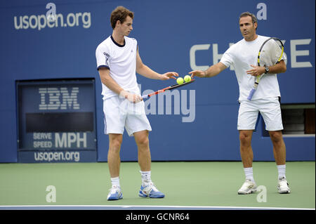 Tennis - US Open 2010 - Praxistag - Flushing Meadows Stockfoto
