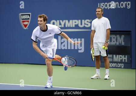 Tennis - US Open 2010 - Praxistag - Flushing Meadows Stockfoto