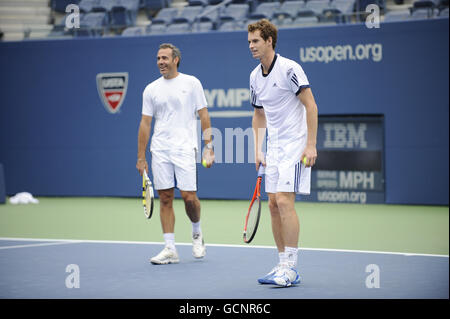 Tennis - US Open 2010 - Praxistag - Flushing Meadows Stockfoto