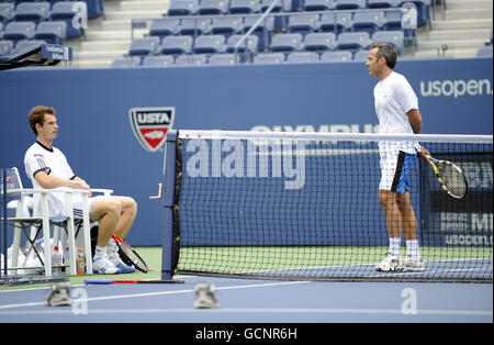 Tennis - US Open 2010 - Praxistag - Flushing Meadows Stockfoto