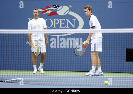 Tennis - US Open 2010 - Praxistag - Flushing Meadows Stockfoto