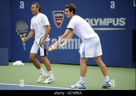 Tennis - US Open 2010 - Praxistag - Flushing Meadows Stockfoto