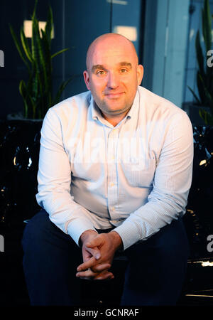 Dies Ist England 86 - Photocall. Shane Meadows, Leiterin der neuen Serie 'This is England 86', wird im BFI in London zu sehen sein. Stockfoto